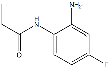 N-(2-amino-4-fluorophenyl)propanamide Struktur