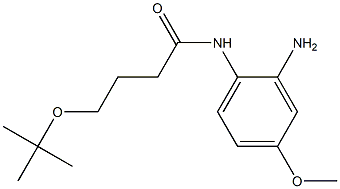 N-(2-amino-4-methoxyphenyl)-4-(tert-butoxy)butanamide Struktur