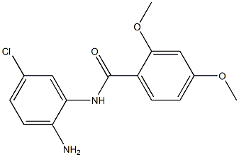 N-(2-amino-5-chlorophenyl)-2,4-dimethoxybenzamide Struktur