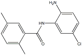 N-(2-amino-5-chlorophenyl)-2,5-dimethylbenzamide Struktur