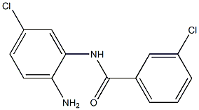 N-(2-amino-5-chlorophenyl)-3-chlorobenzamide Struktur