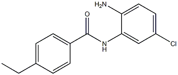 N-(2-amino-5-chlorophenyl)-4-ethylbenzamide Struktur