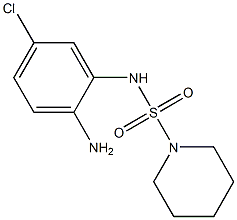 N-(2-amino-5-chlorophenyl)piperidine-1-sulfonamide Struktur