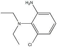 N-(2-amino-6-chlorophenyl)-N,N-diethylamine Struktur