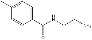 N-(2-aminoethyl)-2,4-dimethylbenzamide Struktur