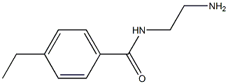 N-(2-aminoethyl)-4-ethylbenzamide Struktur