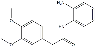 N-(2-aminophenyl)-2-(3,4-dimethoxyphenyl)acetamide Struktur