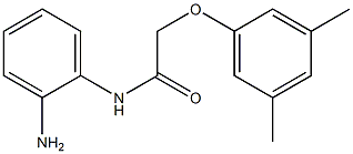 N-(2-aminophenyl)-2-(3,5-dimethylphenoxy)acetamide Struktur