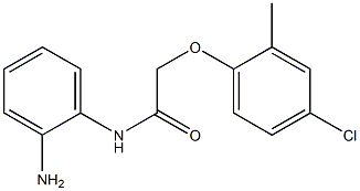 N-(2-aminophenyl)-2-(4-chloro-2-methylphenoxy)acetamide Struktur