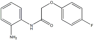 N-(2-aminophenyl)-2-(4-fluorophenoxy)acetamide Struktur