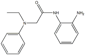 N-(2-aminophenyl)-2-[ethyl(phenyl)amino]acetamide Struktur