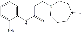 N-(2-aminophenyl)-3-(4-methyl-1,4-diazepan-1-yl)propanamide Struktur