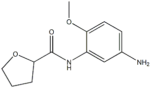 N-(5-amino-2-methoxyphenyl)tetrahydrofuran-2-carboxamide Struktur