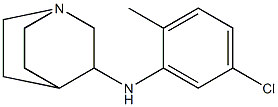 N-(5-chloro-2-methylphenyl)-1-azabicyclo[2.2.2]octan-3-amine Struktur