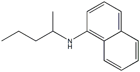 N-(pentan-2-yl)naphthalen-1-amine Struktur