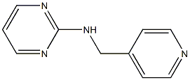 N-(pyridin-4-ylmethyl)pyrimidin-2-amine Struktur