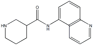 N-(quinolin-5-yl)piperidine-3-carboxamide Struktur