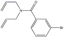 N,N-diallyl-3-bromobenzamide Struktur