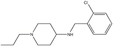 N-[(2-chlorophenyl)methyl]-1-propylpiperidin-4-amine Struktur