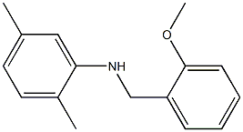 N-[(2-methoxyphenyl)methyl]-2,5-dimethylaniline Struktur