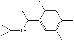 N-[1-(2,4,5-trimethylphenyl)ethyl]cyclopropanamine Struktur