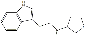 N-[2-(1H-indol-3-yl)ethyl]thiolan-3-amine Struktur