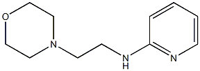 N-[2-(morpholin-4-yl)ethyl]pyridin-2-amine Struktur