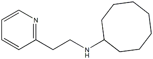 N-[2-(pyridin-2-yl)ethyl]cyclooctanamine Struktur