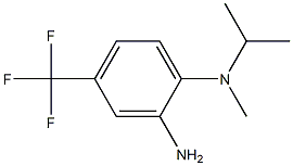 N-[2-amino-4-(trifluoromethyl)phenyl]-N-isopropyl-N-methylamine Struktur