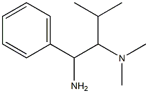 N-{1-[amino(phenyl)methyl]-2-methylpropyl}-N,N-dimethylamine Struktur