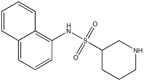 N-1-naphthylpiperidine-3-sulfonamide Struktur