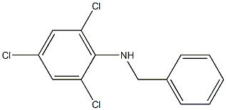 N-benzyl-2,4,6-trichloroaniline Struktur