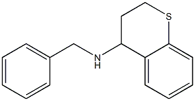 N-benzyl-3,4-dihydro-2H-1-benzothiopyran-4-amine Struktur