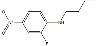 N-butyl-2-fluoro-4-nitroaniline Struktur