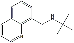 tert-butyl(quinolin-8-ylmethyl)amine Struktur