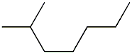 Isooctane  (purity,  impurities) Struktur