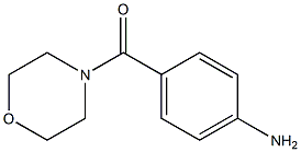 (4-aminophenyl)(4-morpholinyl)methanone Struktur