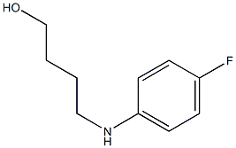 4-(4-fluoroanilino)-1-butanol Struktur