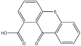 thioxanthone carboxylic acid Struktur