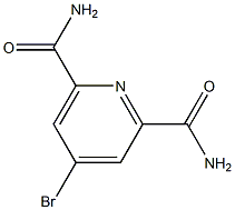 4-Bromopyridine-2,6-dicarboxamide ,97% Struktur