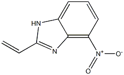 2-Vinyl-4-nitro-1H-benzimidazole Struktur