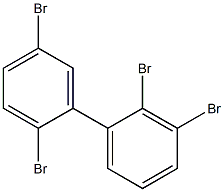 2,2',3',5-Tetrabromo-1,1'-biphenyl Struktur