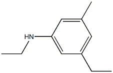 5,N-Diethyl-3-methylaniline Struktur