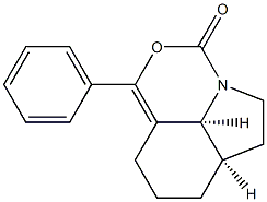 (2aR,8bS)-1,2,2a,3,4,5,8,8b-Octahydro-8-oxo-6-phenyl-8a-aza-7-oxaacenaphthylene Struktur