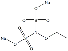 N-Ethoxybis(sodiosulfo)amine Struktur