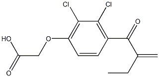 Dihydroethacrynic acid Struktur