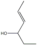 (E)-2-Hexen-4-ol Struktur