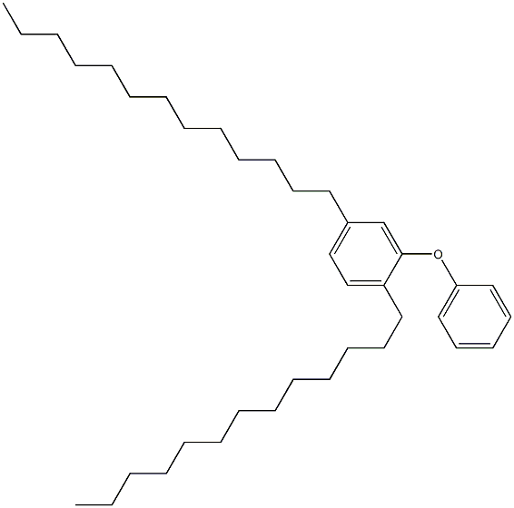 2,5-Ditridecyl[oxybisbenzene] Struktur