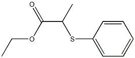 Ethyl 2-(phenylthio)propionate Struktur