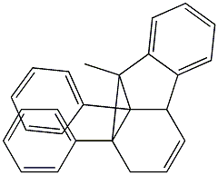 5-Methyl-6,11-diphenyl-5,6,7,10-tetrahydro-5,6,10-methenobenzocyclooctene Struktur